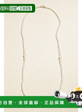 香港直邮MIZUKI 女士 14K金珍珠项链锁骨链 SBN304YellowGold