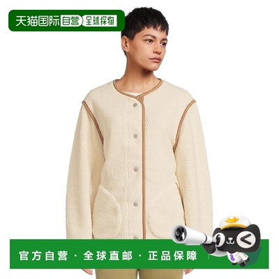 1h可退 香港直邮Ugg 女士 Emmersyn braid 夹克 beige米色 舒适时