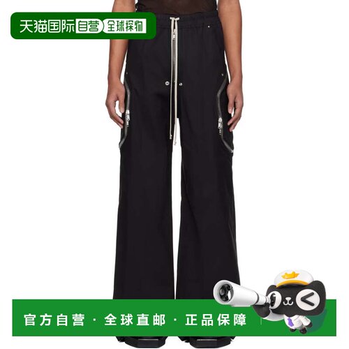 香港直邮rick owens 瑞克 欧文斯 男士 黑色 Temple Heizer Belas