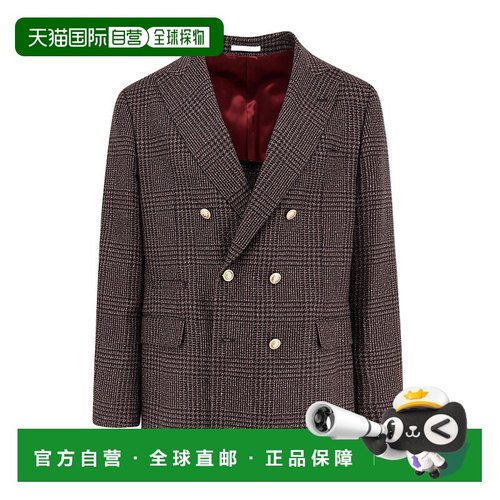 香港直邮Brunello Cucinelli 双排扣西装外套 MV4167BPDG