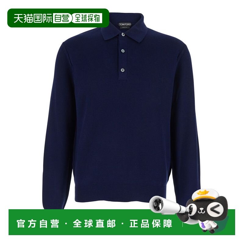 1h可退 香港直邮Tom Ford 汤姆 福特 男士 ML 真丝棉质Polo衫 KPL,男装,衬衫,淘宝优惠券,粉丝福利购,淘宝优惠卷