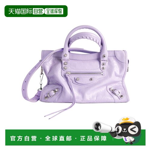 香港直邮Balenciaga LE CITY小号手袋 8114422AA9S单肩包手提包