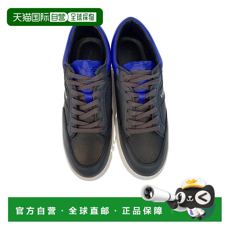 香港直邮Emporio Armani 系带休闲运动鞋 X4X144XE792