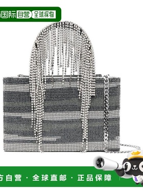 香港直邮Kara 水晶缀饰流苏托特包 HB275E-0990手提包单肩包