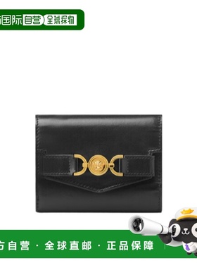 香港直邮Versace MEDUSA '95三折钱包 10146891A10795拉链范思哲