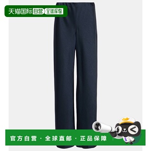 香港直邮VINCE black黑色 女士 缎面直筒长裤 舒适 Fluid 1h可退