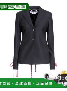 香港直邮off-white 女士 西装外套 black黑色 舒适时尚