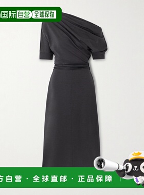 1h可退 香港直邮Lemaire 女士 灰色 Twisted Hem 连衣裙 DR1126LJ