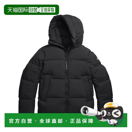 1h可退 香港直邮Canada Goose 加拿大鹅 男士 Crofton 黑标羽绒服