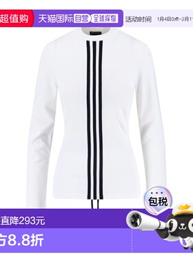 1h可退 香港直邮Y-3 女士 and Polos T恤白色T恤 KD4760CWHITEBLA