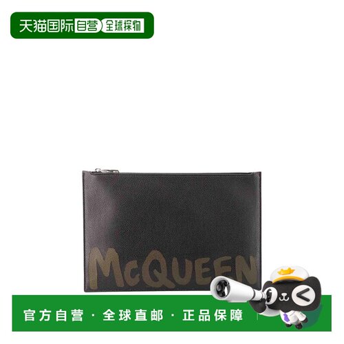 1h可退 香港直邮ALEXANDER MCQUEEN 男士手拿包 5604721AAQ51088