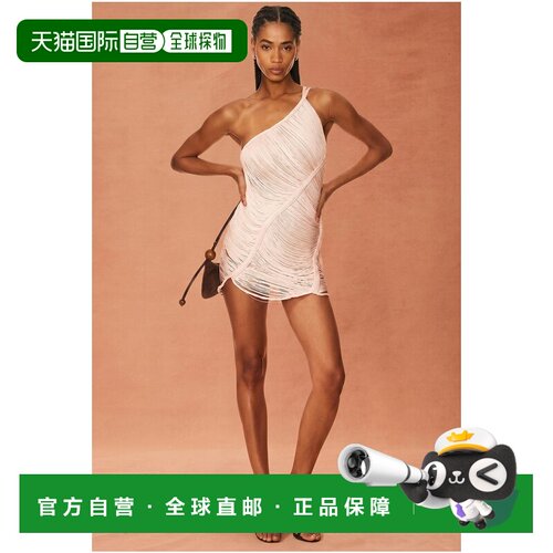 1h可退 美国直邮The Attico 女士 for FWRD 流苏迷你连衣裙 CAPWC