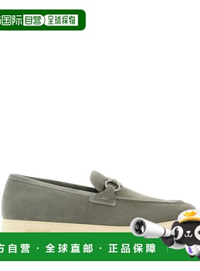 1h可退 香港直邮Salvatore Ferragamo 菲拉格慕 男士 COSIMO 灰色