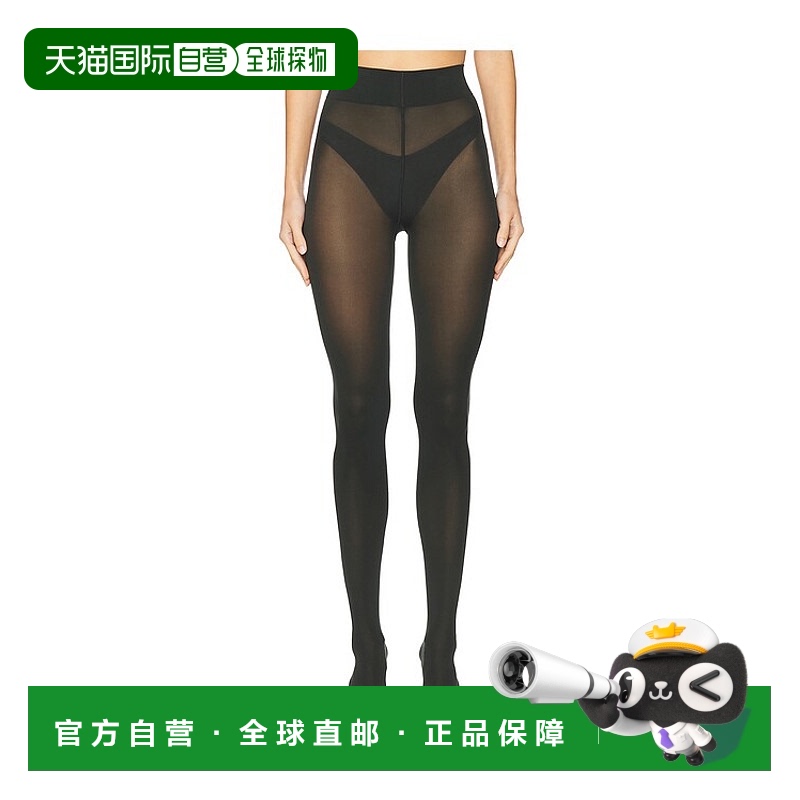 1h可退 香港直邮Wolford 女士 66 天鹅绒精装连裤袜 14775