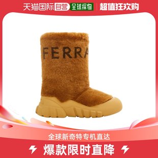 徽标细节靴子 Ferragamo 01H417 香港直邮Salvatore