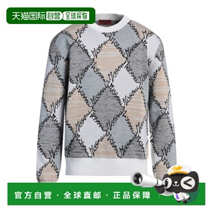 1h可退 香港直邮MISSONI 米索尼 男士 毛衣 white白色 舒适时尚