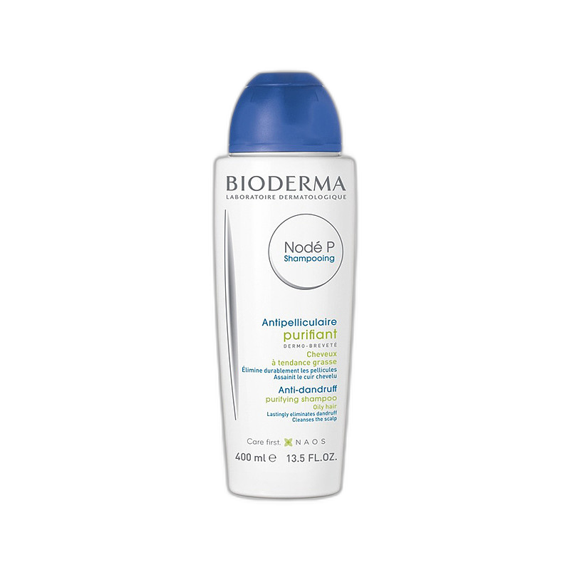 欧洲直邮Bioderma/贝德玛Node P控油舒缓去屑洗发水400ML/瓶正品