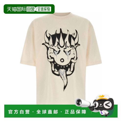 1h可退 欧洲直邮Y-3 男士T恤 KU2249C AW2026 白色 Gfx T-Shirt