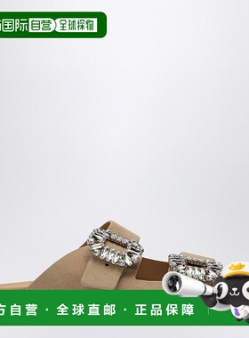 1h可退 香港直邮ROGER VIVIER 罗杰 维维亚 女士 Slidy Viv 拖鞋