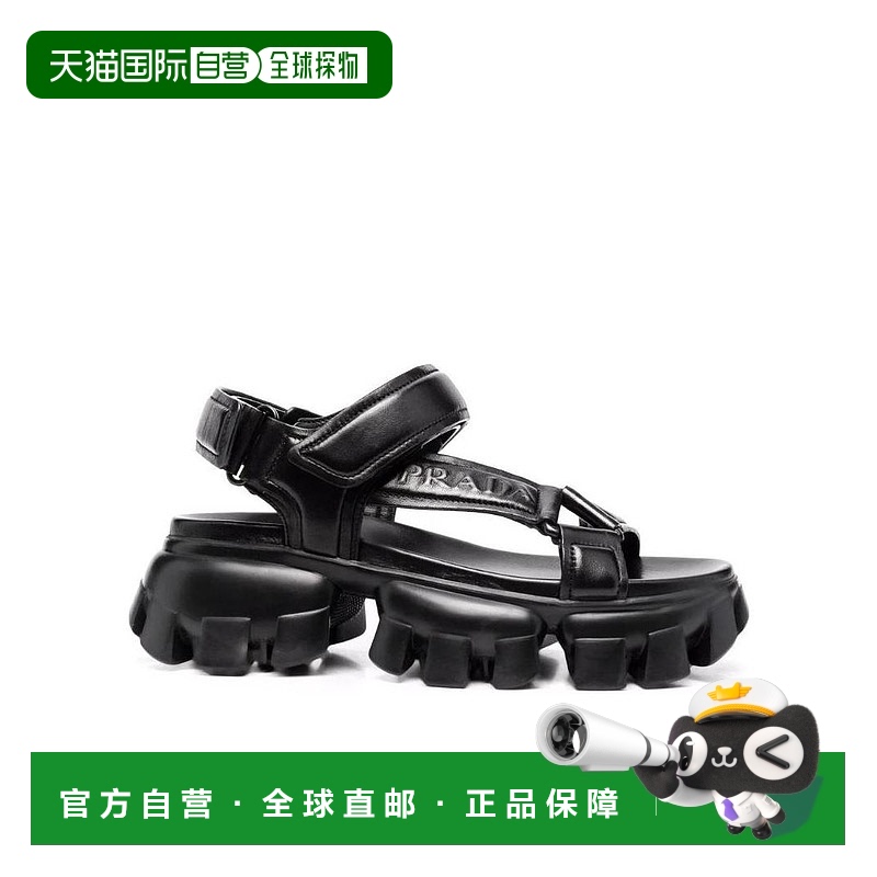 香港直邮Prada 徽标凉鞋 1X832M038F050