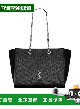 香港直邮Saint Laurent 徽标单肩包 8711510EN04托特包手提包