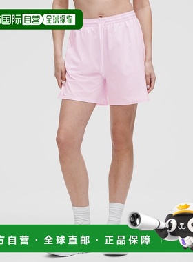 自营1h可退 欧洲直邮LULULEMON露露乐檬 Pace Rival高腰短裤 13厘