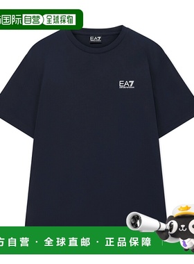 1h可退 香港直邮Ea7 男士 Logo 印花T恤 7M000567AF10375MB149