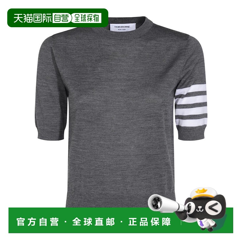 香港直邮Thom Browne 短袖针织衫 FKA471BY1014