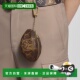自营欧洲直邮LV路易威登 男士 棕色帆布老花图案钥匙包