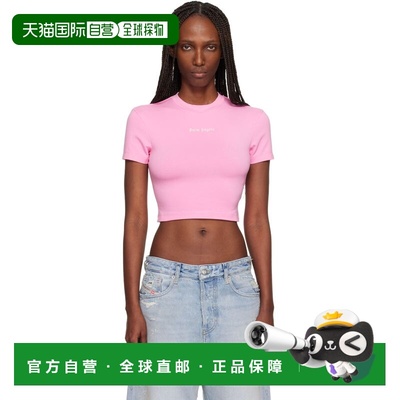 1h可退 香港直邮Palm Angels 棕榈天使 女士 粉色 Classic Logo B