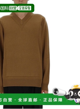 香港直邮Jil Sander V领毛衣 J22GP0208J14711