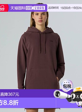 自营欧洲直邮北面 女士休闲连帽裙 THE NORTH FACE连衣裙