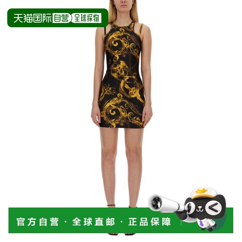 1h可退 香港直邮VERSACE JEANS 女士半身裙 76HAO944JS292G89 SS2
