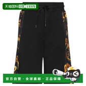 范思哲 舒适时尚 男士 black黑色 短裤 香港直邮versace