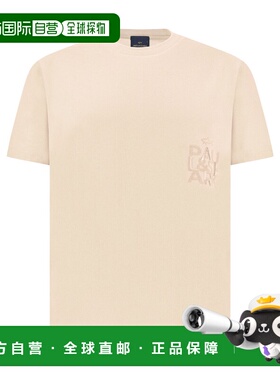 香港直邮Paul & Shark 保罗与鲨鱼 男士 BOLD 刺绣棉质针织T恤 26