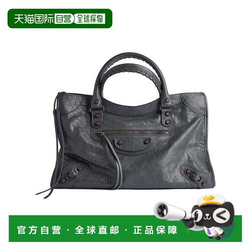 香港直邮Balenciaga Le City 中号单肩包 8230582ABEK手提包