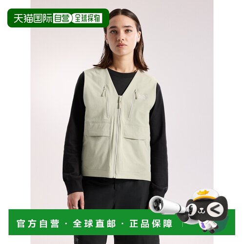 自营欧洲直邮Arcteryx始祖鸟 Sonii Utility Vest 女士工装软壳马