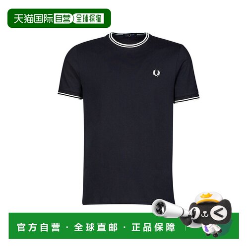 欧洲直邮FRED PERRY 男装 春夏 短袖T恤 TWIN TIPPED T-SHIRT