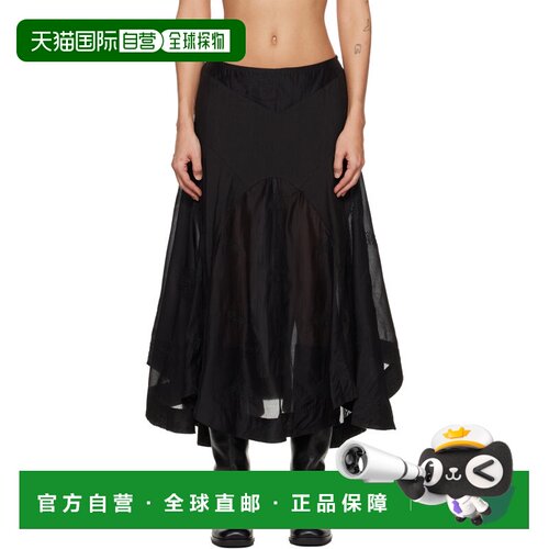 1h可退 香港直邮Our Legacy 女士 黑色 Petti 半身裙 W2264PNBNoi
