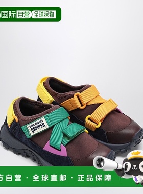 1h可退 香港直邮bobo choses 女童 x Camper 棕色运动鞋童鞋童装