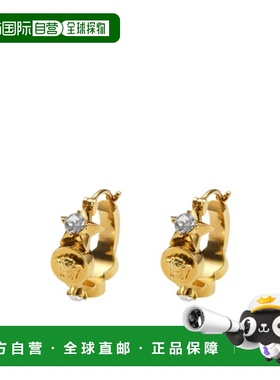 香港直邮Versace Medusa Star水晶配饰范思哲耳环 10221511A00621