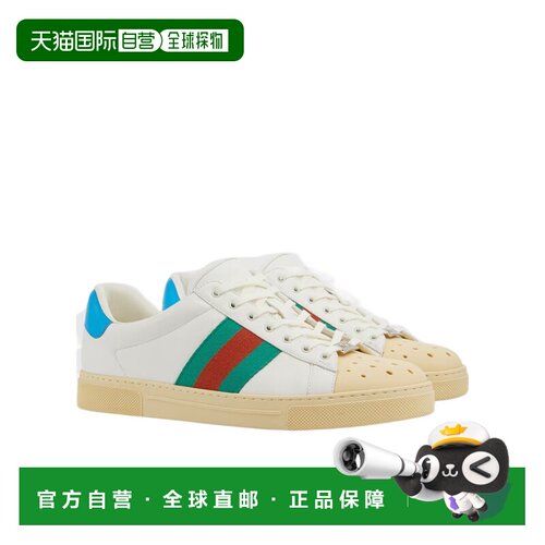 1h可退 香港直邮GUCCI 男士运动鞋 795784AADQS9073 AW2024 白色