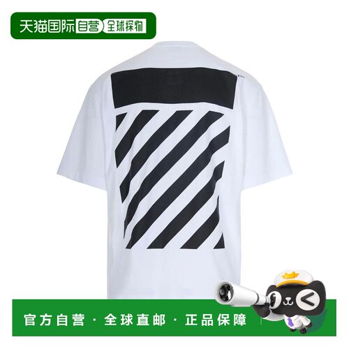 1h可退 香港直邮OFF-WHITE 男士T恤 OMAA120F25JER00N0110 AW2025