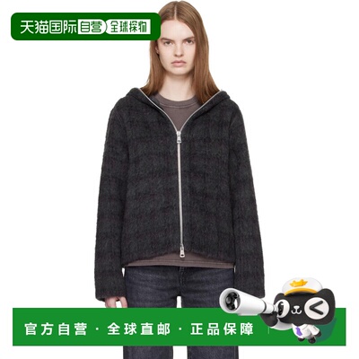 1h可退 香港直邮Our Legacy 女士 灰色 Full Zip Hood 夹克 W2266
