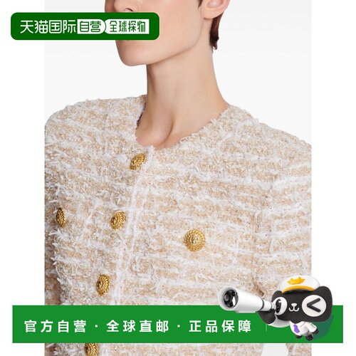 欧洲直邮BALMAIN 女士西服 EF1SK248KB19GAD SS20【付后1h可退】