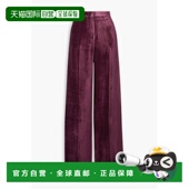 有机丝绒阔腿裤 1h可退 N23 女士 Boyne 香港直邮Gabriela Hearst