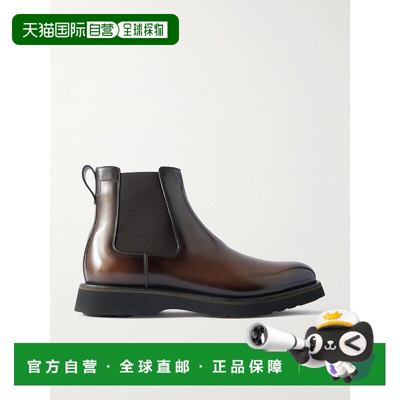 1h可退 香港直邮Berluti 伯尔鲁帝 男士 Alessio Venezia 皮质切