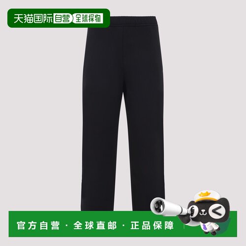 1h可退 香港直邮LANVIN 男士休闲裤 RMTR0030F306P2610 SS2026 黑