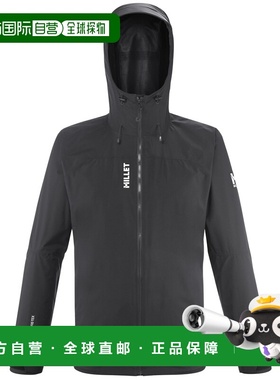自营欧洲直邮Millet觅乐 SENECA 科技防水面料2L男士外套 黑色