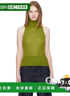 香港直邮Tom Ford 汤姆 福特 女士 绿色高领毛衣 MAK1381YAX921